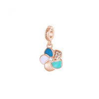 Charm Rosato Mujer Storie in Plata Zirconia RZ191 - RZ191